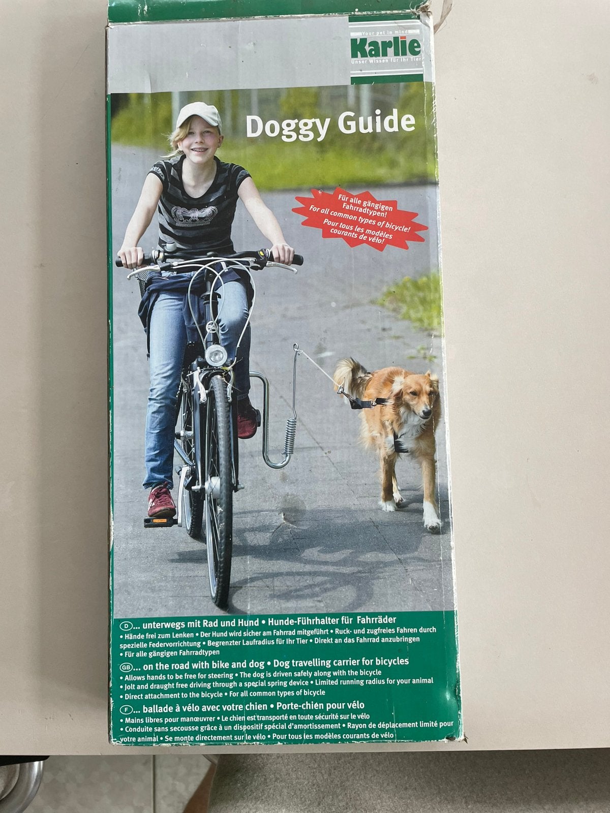Doggy Guide, Ophalen, Gebruikt
