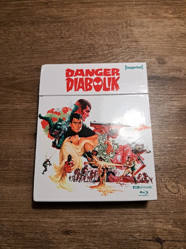 Danger Diabolik (1968) - Limited Edition 4K UHD + Blu-ray, Engels, Vanaf 16 jaar, Film, 4K Ultra HD Blu-ray