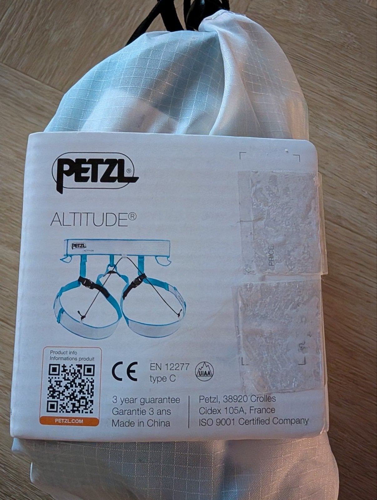 ALTITUDE klimgordel van Petzl maat M/L, Ophalen of Verzenden, Nieuw, Klimsport-accessoire