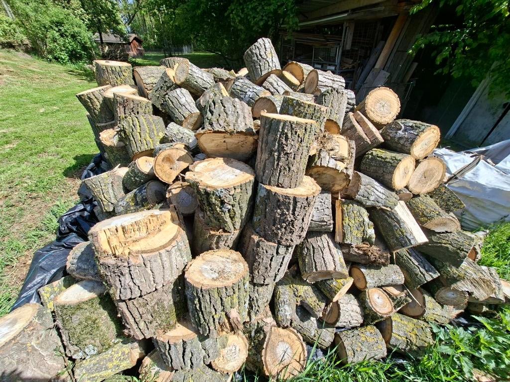 Haardhout kachelhout populier, Tuin en Terras, Haardhout, 3 tot 6 m³, Ophalen of Verzenden, Overige houtsoorten, Blokken