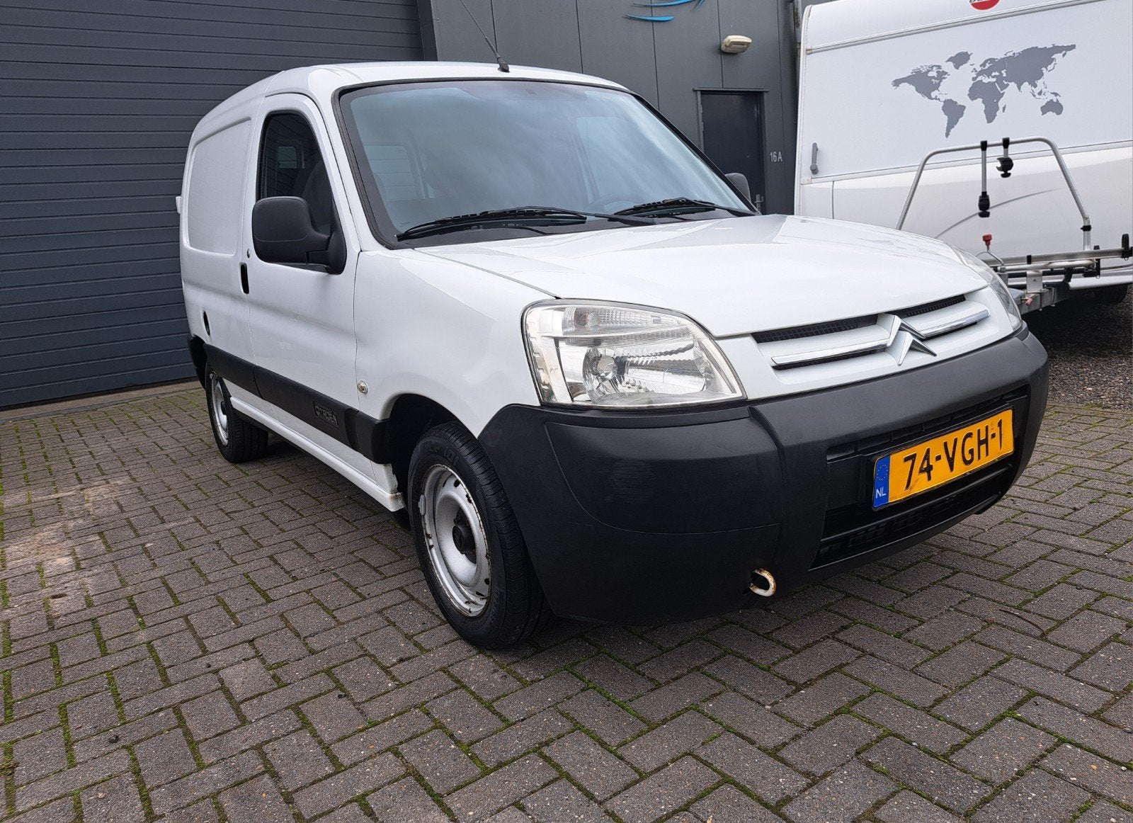 Citroën Berlingo 1.6 HDI/Airco/Elek-pak/NWE APK:17-09-2027, Voorwielaandrijving, Stof, 74 pk, 4 cilinders