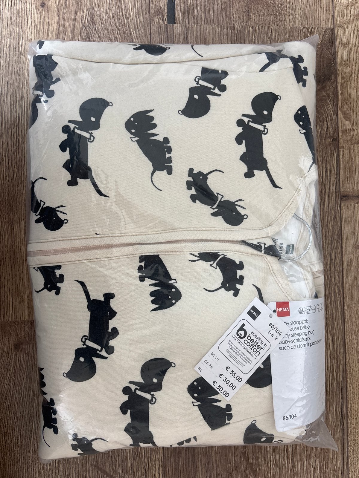 Nieuwe HEMA takkie slaapzak met mouwen 3.0 TOG - 86/104, Ophalen of Verzenden, Nieuw, 100 cm of meer, Slaapzak