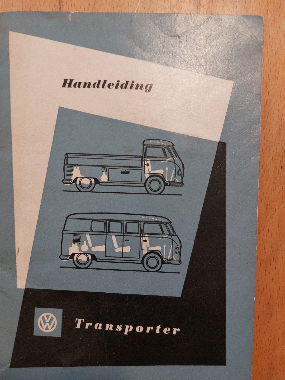 Originele VW Transporter Handleiding uit 1957 - Goede Staat, Auto diversen, Handleidingen en Instructieboekjes, Ophalen of Verzenden
