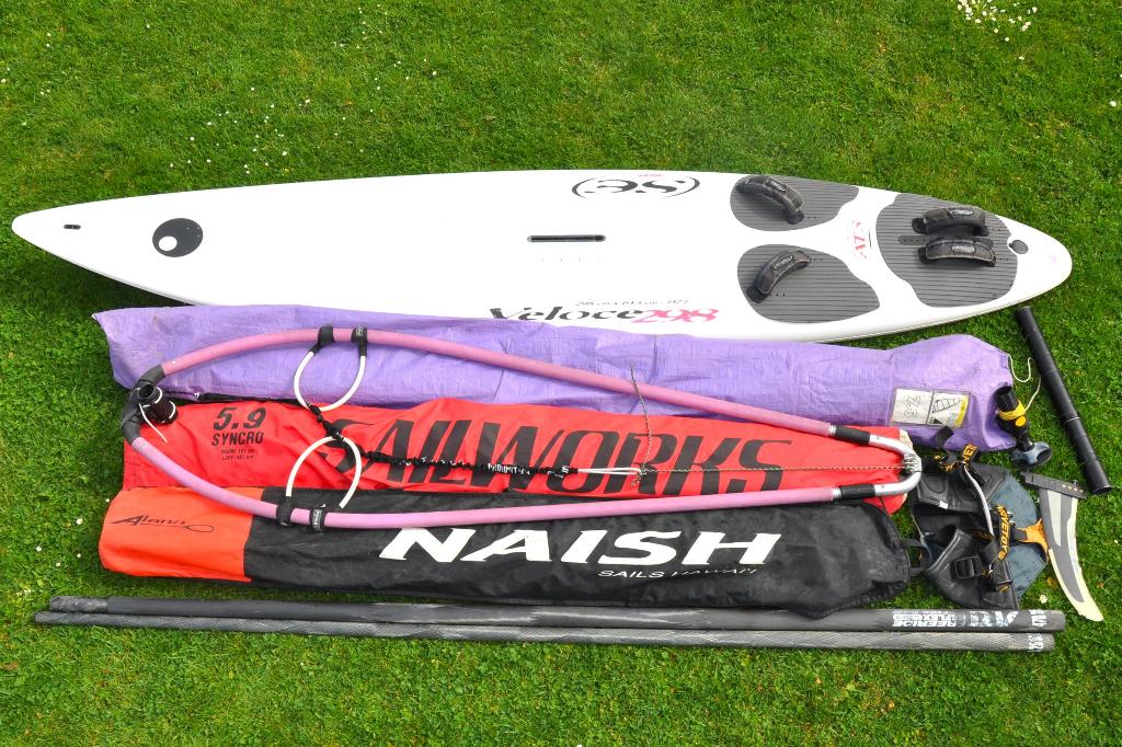 Bic Veloce 298 (137Liter), complete Freeride set, Ophalen, 250 tot 300 cm, Gebruikt, 6.5 m² tot 8 m²