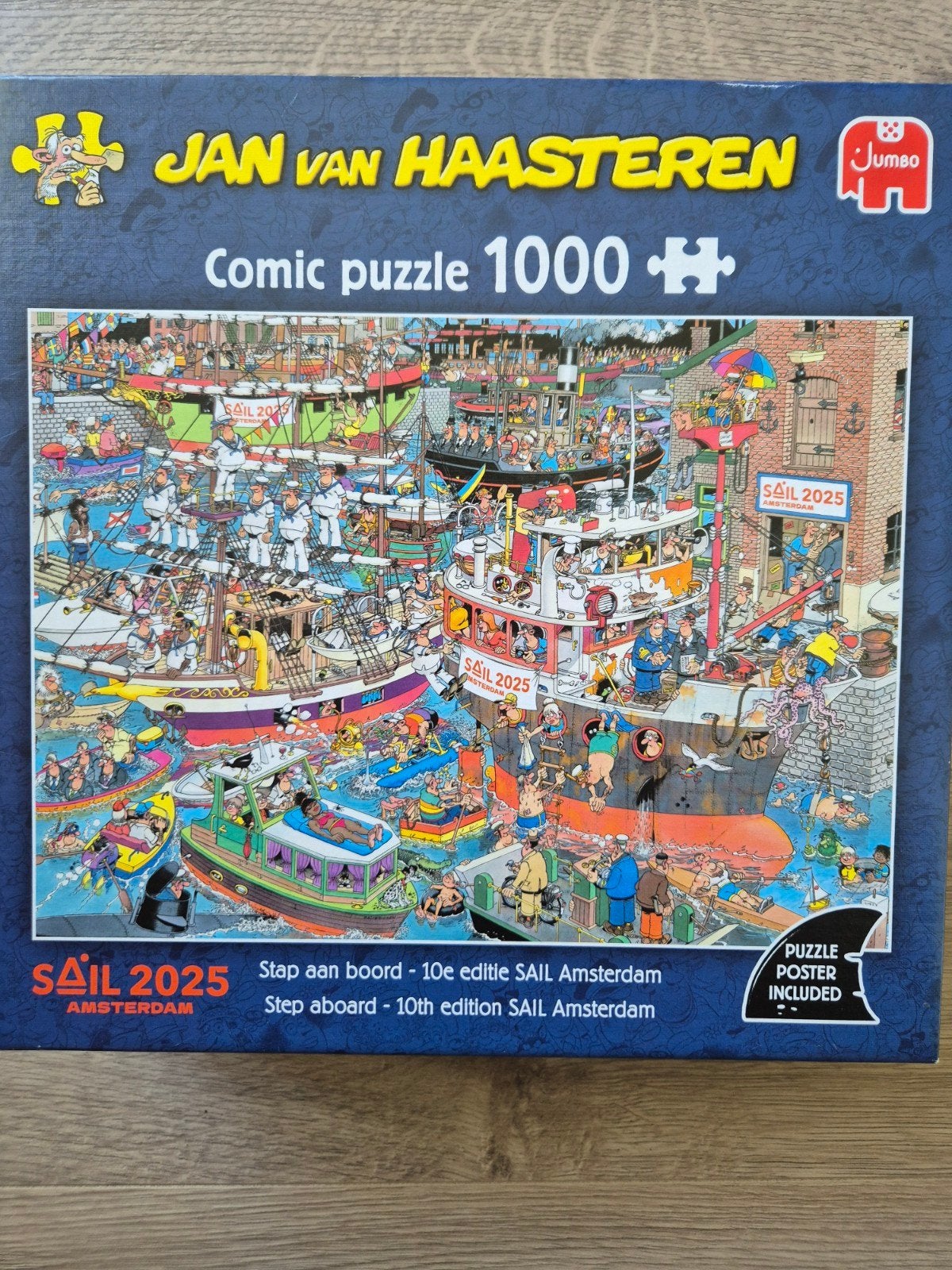 5x Jan van Haasteren Puzzels, Ophalen of Verzenden, Meer dan 1500 stukjes, Gebruikt, Legpuzzel