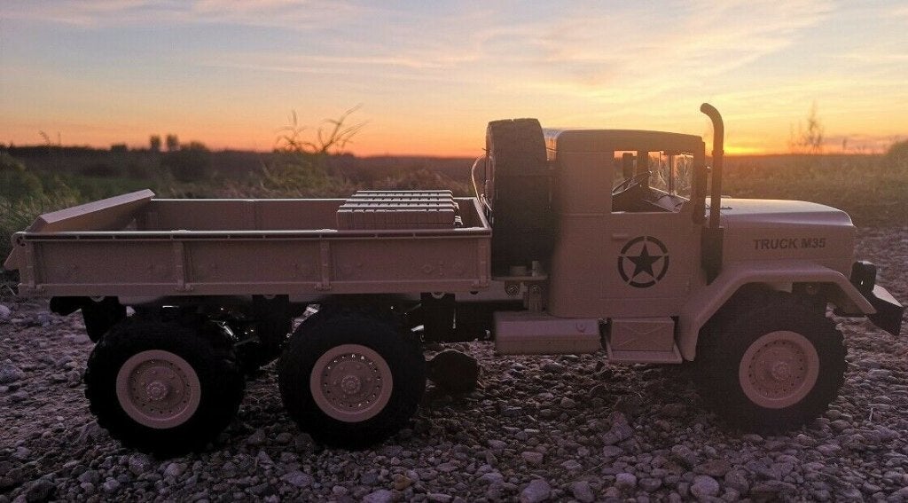 RC USA ARMY TRUCK M35 6-Wiel-Aandrijving Incl.Remote Control, Elektro, Auto offroad, Nieuw, Ophalen of Verzenden