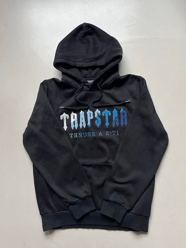 Trapstar Hoodie Zwart - Maat M, Ophalen of Verzenden, Zo goed als nieuw, Maat 48/50 (M), Zwart