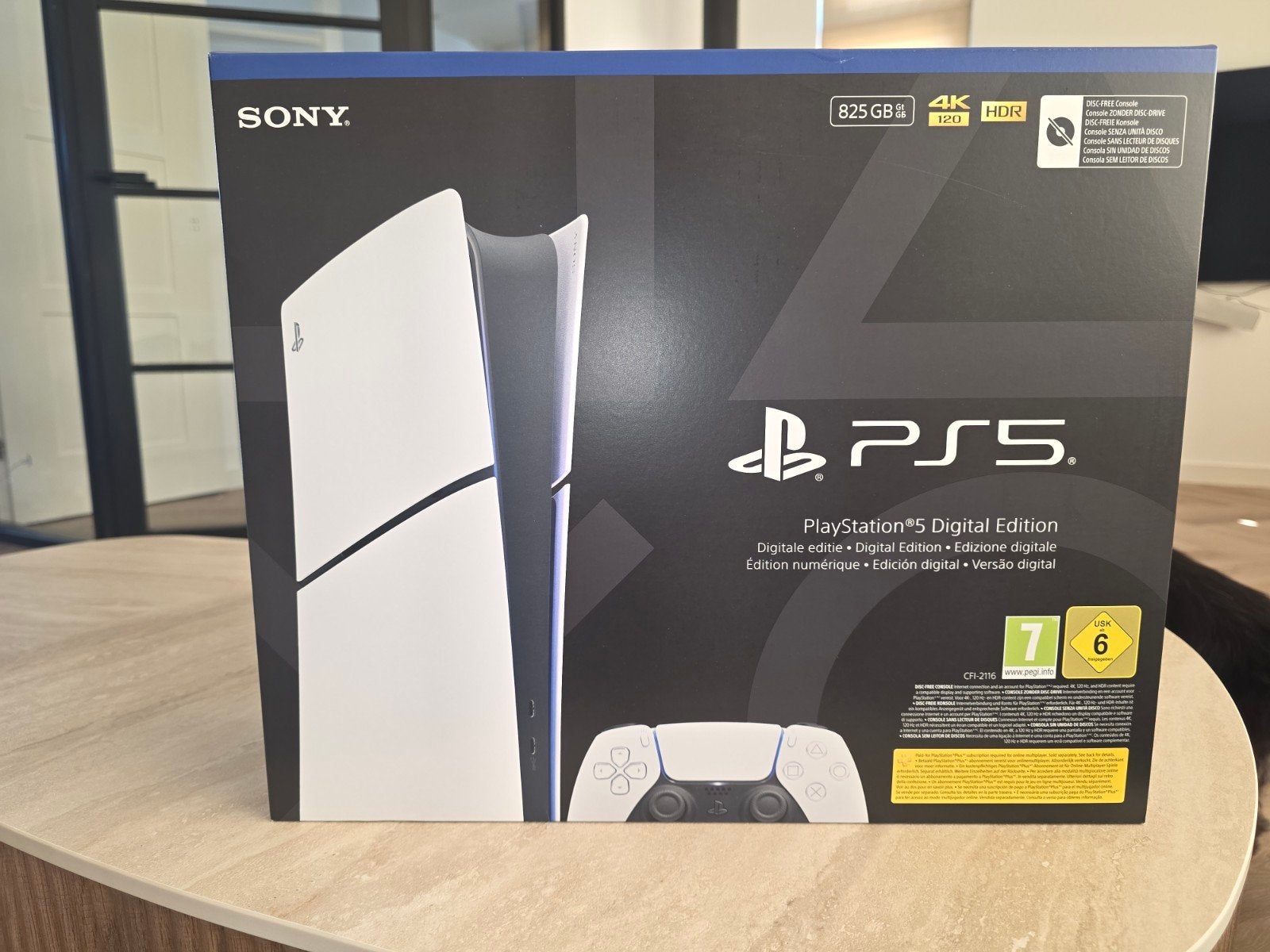 PlayStation 5 Digital Edition 825 GB ( Nieuw in doos ), Spelcomputers en Games, Spelcomputers | Sony PlayStation 5, Ophalen, Nieuw