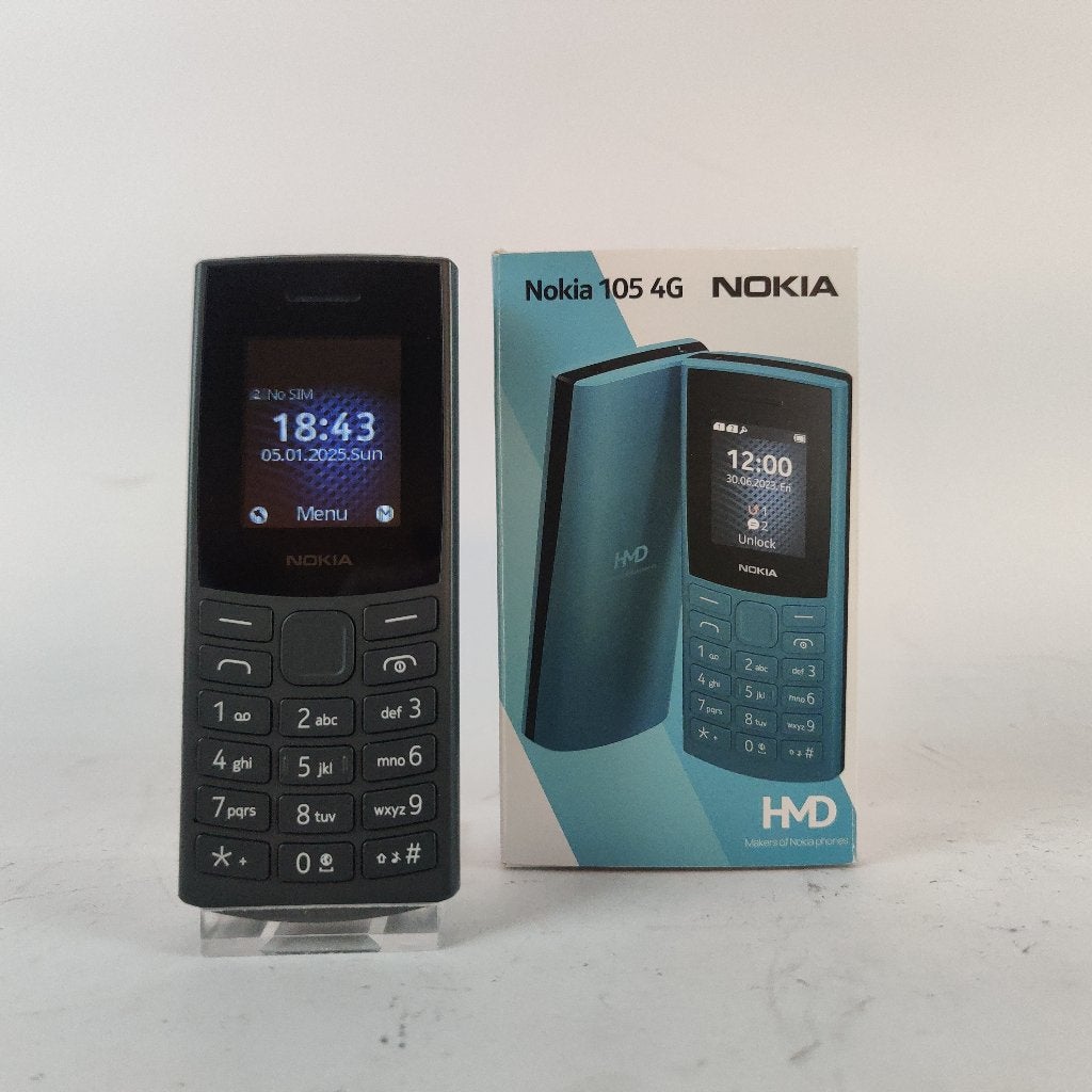 Nokia 105 4g || Dual-sim || Nu voor maar € 19.99, Telecommunicatie, Mobiele telefoons | Nokia, Gebruikt, Geen camera, Zwart, Ophalen of Verzenden