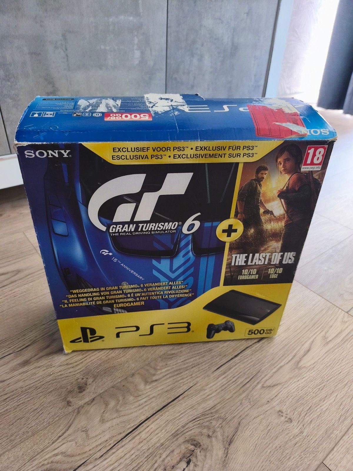 Nette PlayStation 3 in bundle doos, Spelcomputers en Games, Spelcomputers | Sony PlayStation 3, Zo goed als nieuw, Slim, Met 1 controller