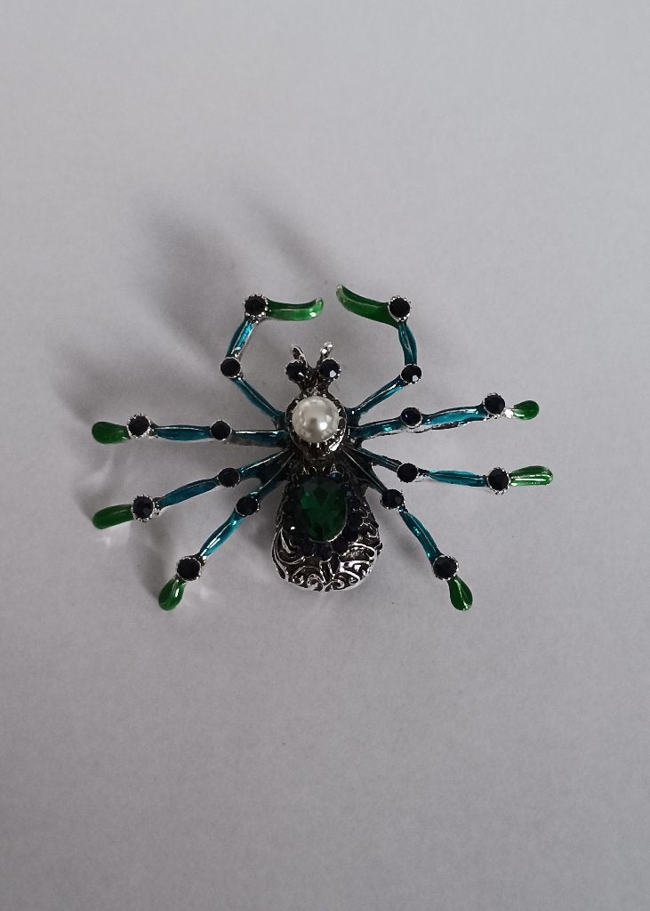 Spin broche, Overige materialen, 4 tot 7 cm, Overige kleuren, Nieuw