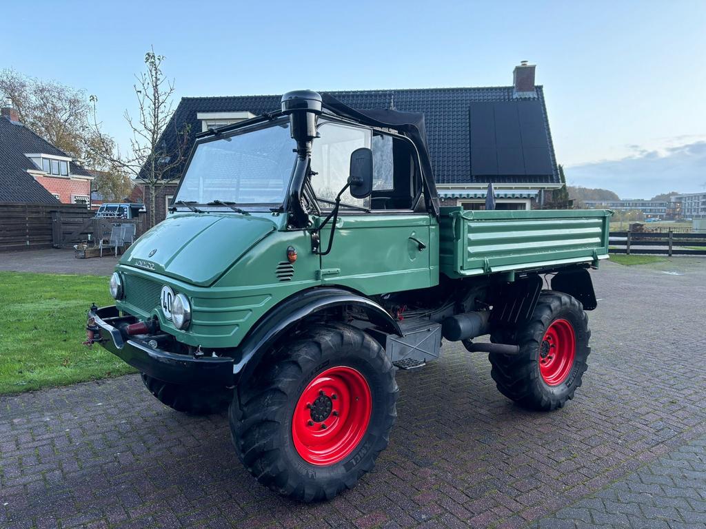 Mercedes-benz Unimog 406 cabrio Agri  gerestaureerd!!!, Overige merken, 80 tot 120 Pk, Tot 2500, Oldtimer