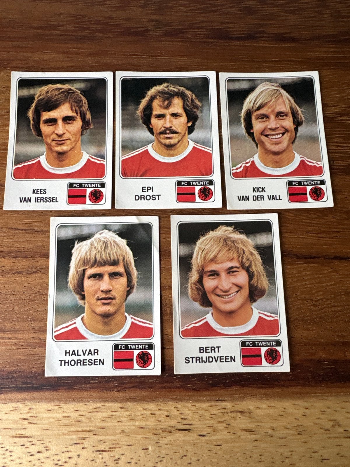 FC Twente Panini Voetbal 1979 Stickers, Ophalen of Verzenden, Gebruikt, Stickers en Plaatjes