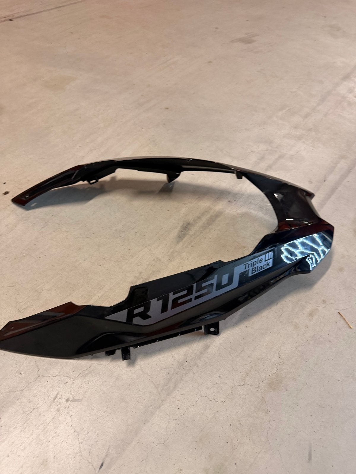 BMW R1250 gs Triple Black snavel zijpaneel voorspatbord neus, Ophalen of Verzenden, Gebruikt