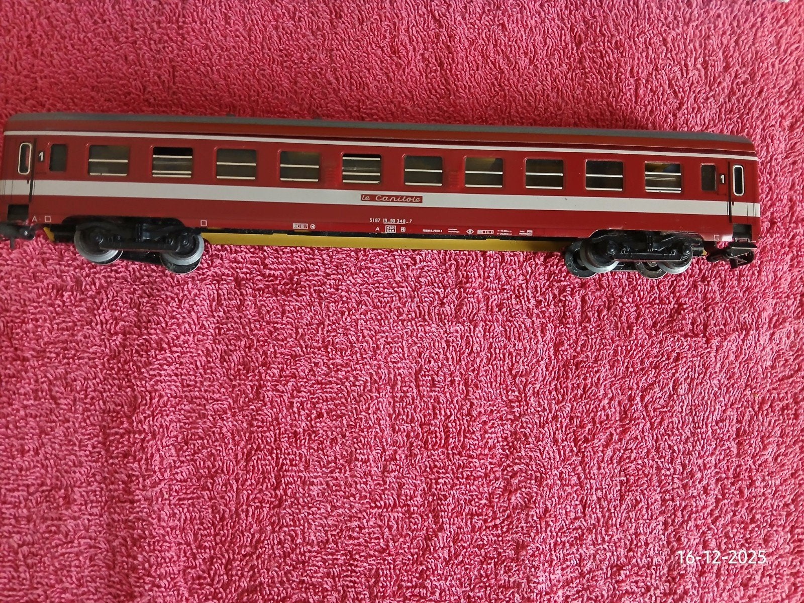 Märklin 4075 le capitole (1968-1971), Hobby en Vrije tijd, Modeltreinen | H0, Wisselstroom, Gebruikt, Wagon, Ophalen of Verzenden