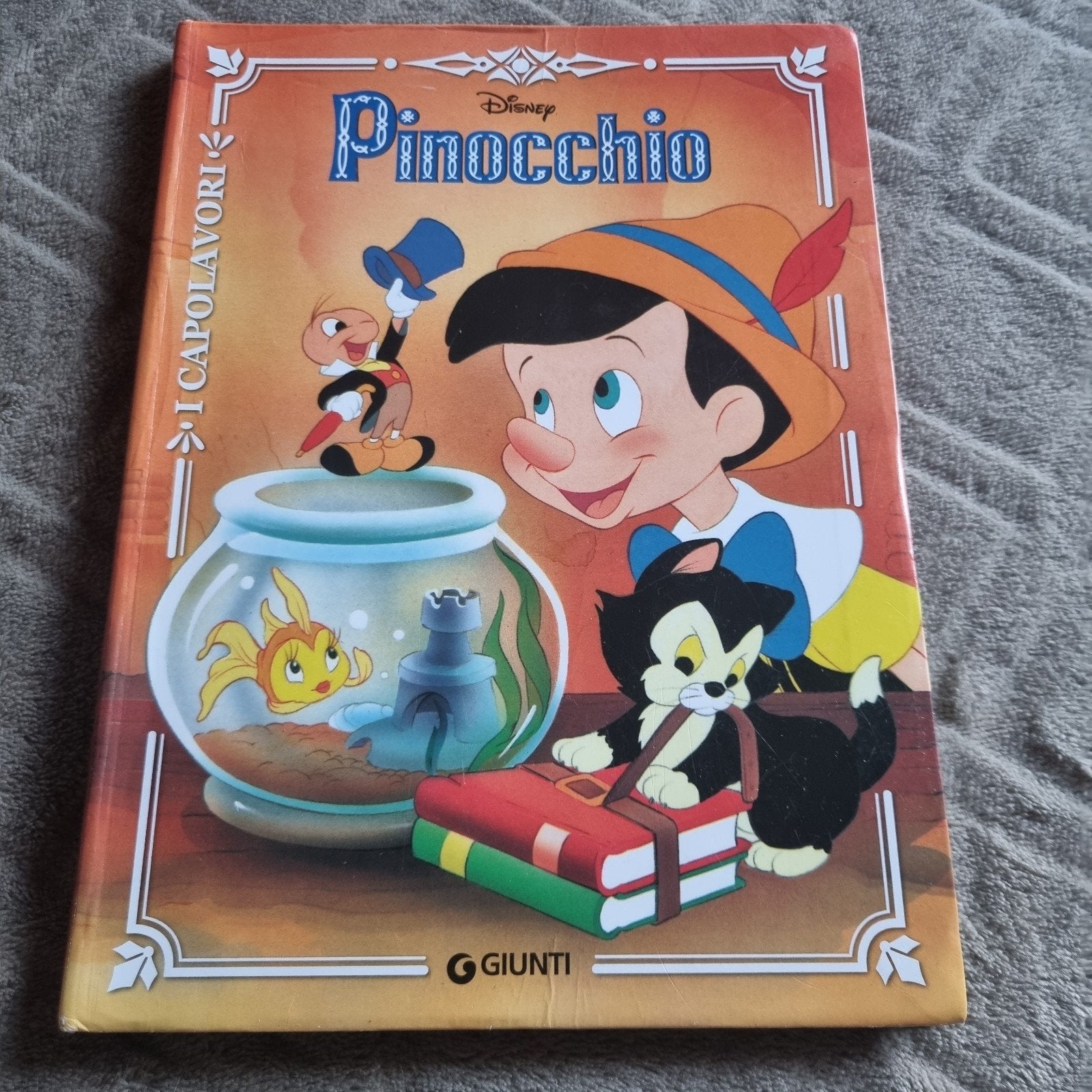 Disney Pinocchio Boek - I Capolavori - Giunti, Boeken, Ophalen of Verzenden, Gelezen, Disney