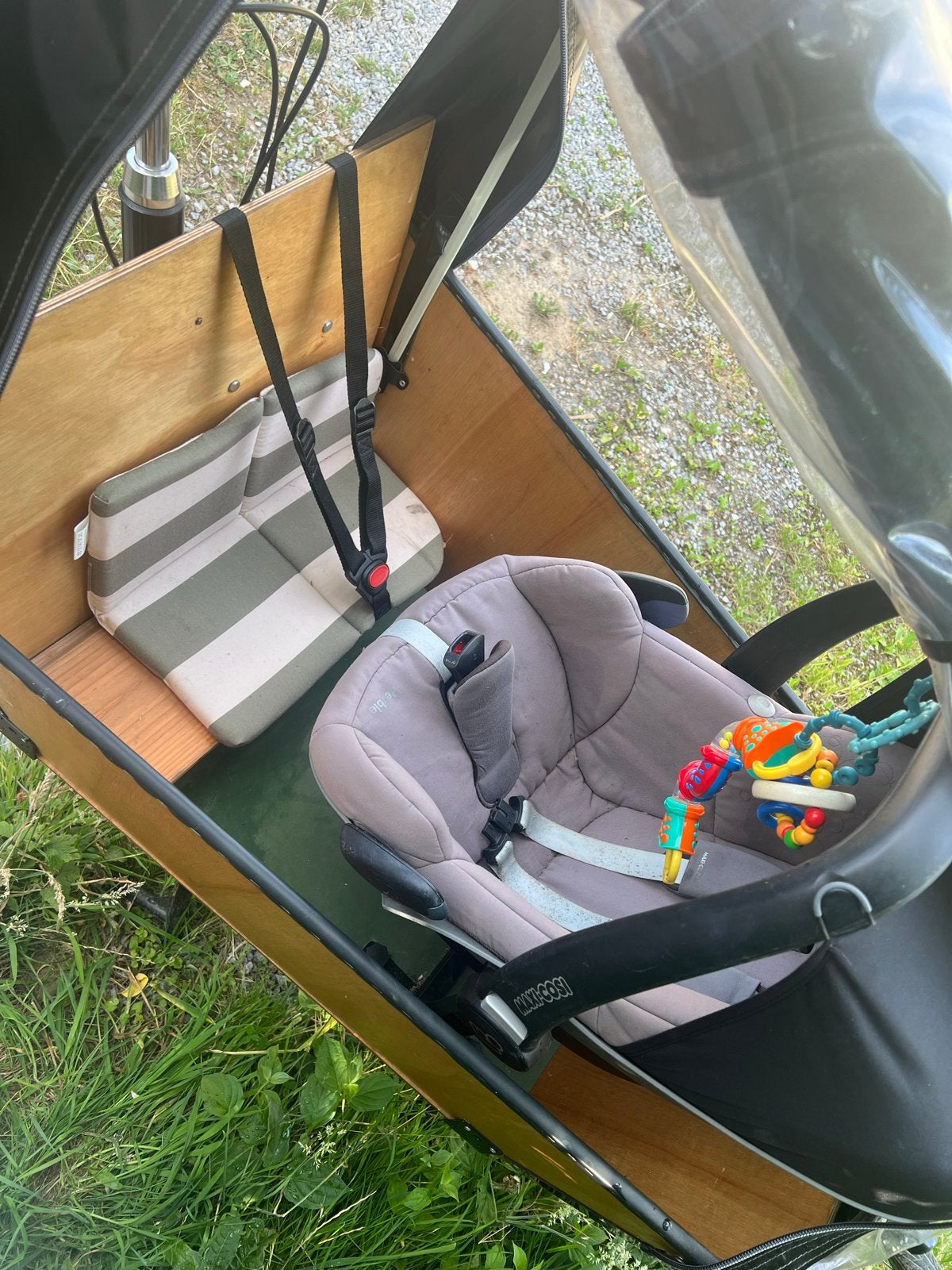 Elektrische bakfiets, Fietsen en Brommers, Fietsen | Bakfietsen, Gebruikt, Overige merken, 2 kinderen, Elektrisch, Schijfrem, Ophalen