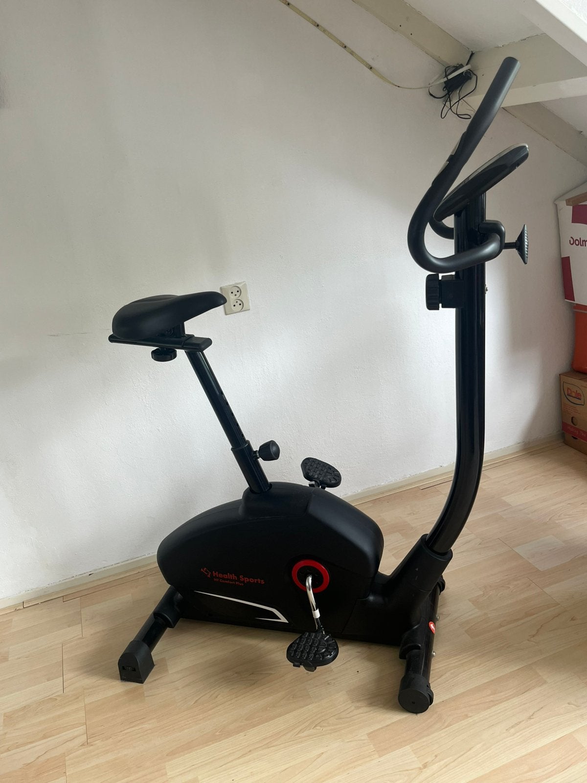 Hometrainer Health Sports HT Comfort Plus, Sport en Fitness, Fitnessapparatuur, Ophalen, Gebruikt, Benen, Hometrainer