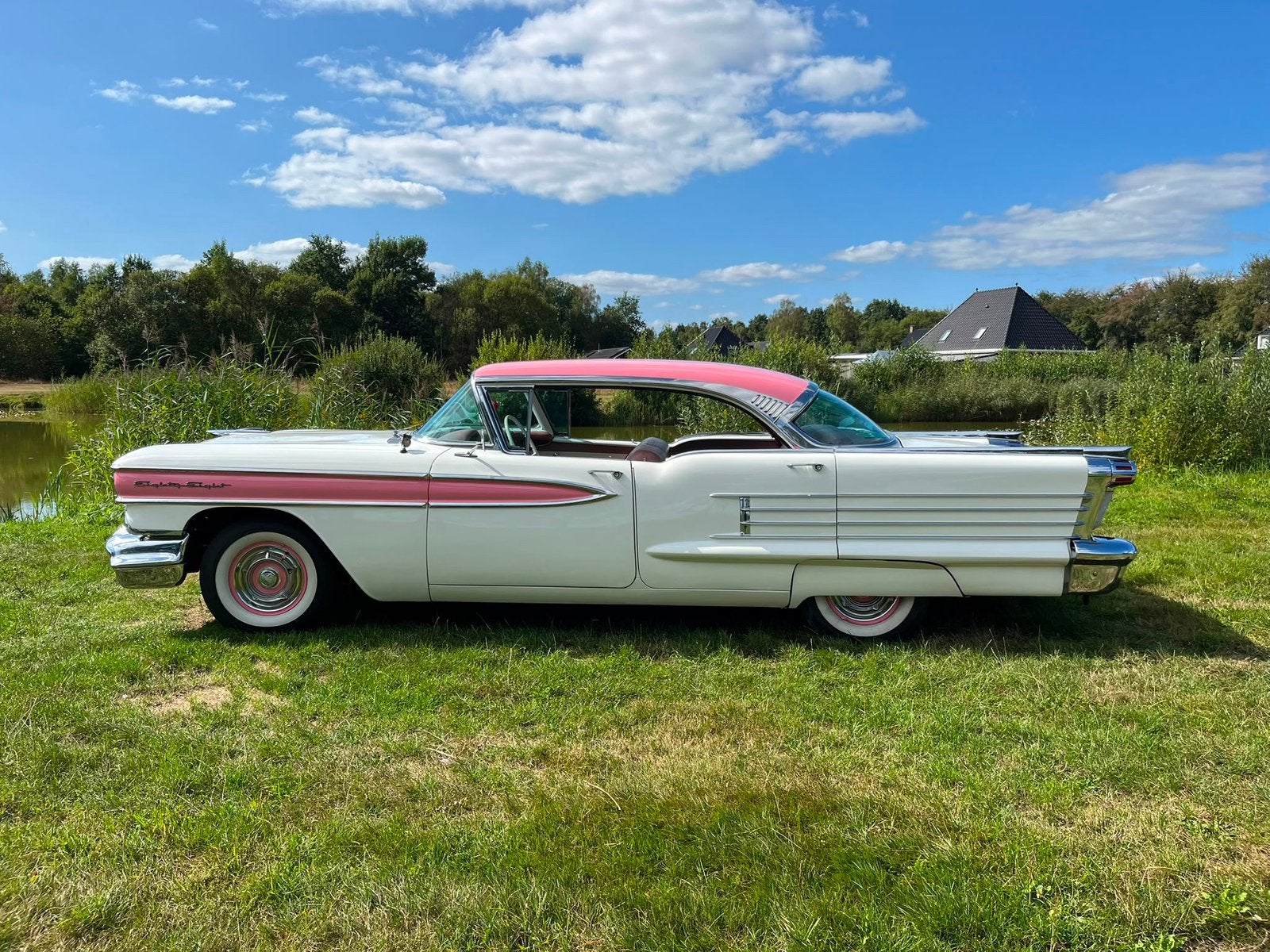 Oldsmobile oldtimer 1958 4 deurs sedan, foto 3