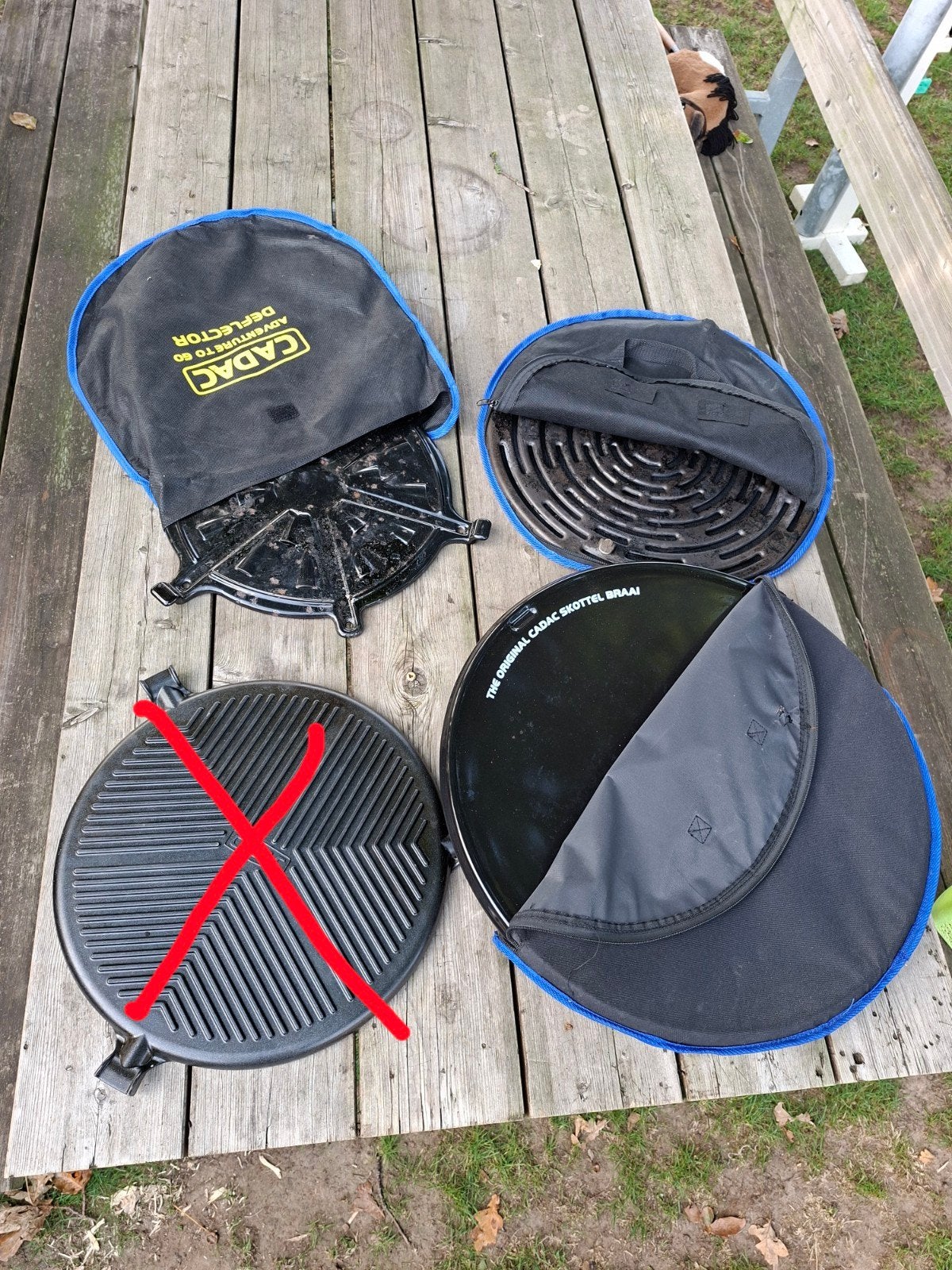 Cadac Skottelbraai accessoires gebruikt maar in prima staat, Ophalen of Verzenden, Gebruikt, Cadac