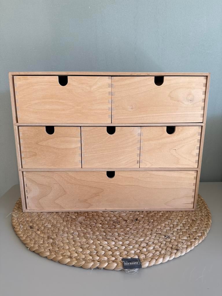 IKEA Moppe ladekastje met 6 lades, Huis en Inrichting, Kasten | Ladekasten, Zo goed als nieuw, Minder dan 100 cm, Minder dan 50 cm