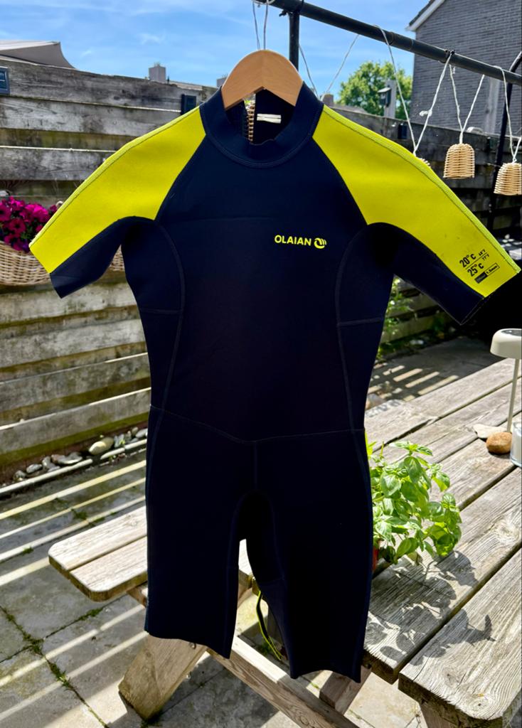Decathlon Olaian Wetsuit Kind - Maat 12 Jaar Zomerpak, Ophalen of Verzenden, Zo goed als nieuw, Kind, Wetsuit
