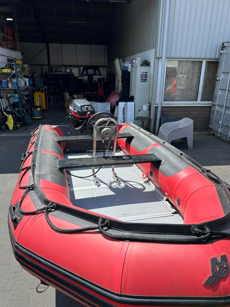 Quicksilver 400 rib, Watersport en Boten, Nieuw, Ophalen of Verzenden, Elektrische start, Buitenboordmotor