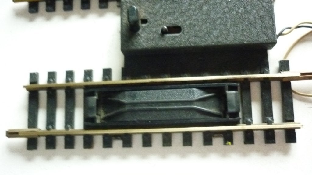 5 Fleischmann H0 6012 elektrische ontkoppelrails, Wisselstroom, Gebruikt, Fleischmann, Rails