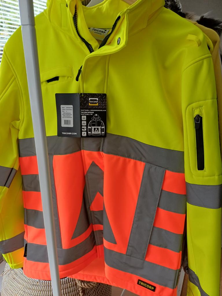 Tricorp Softshell Verkeersregelaar Jas - Nieuw, Ophalen, Nieuw