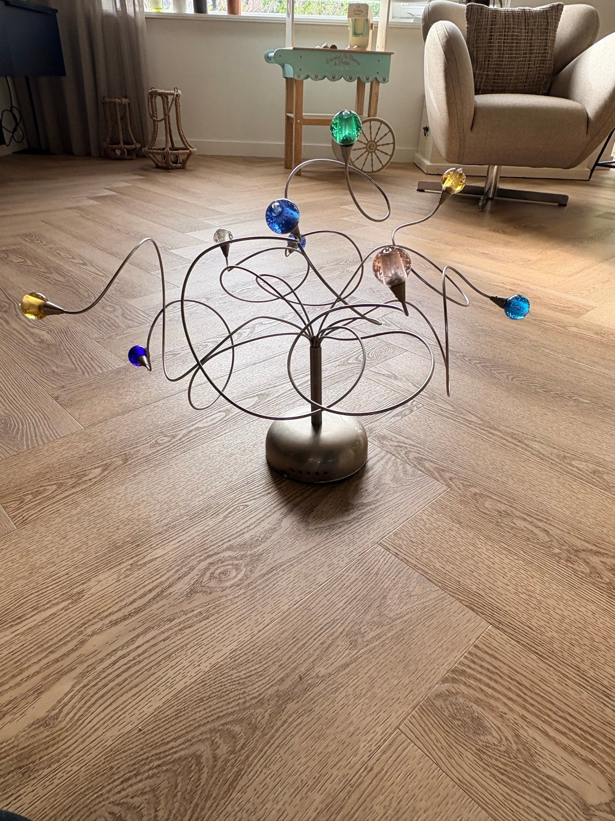 Harco Loor Strawberry Plafondlamp Design, Huis en Inrichting, Overige merken, Gebruikt, Meerkleurig, Modern