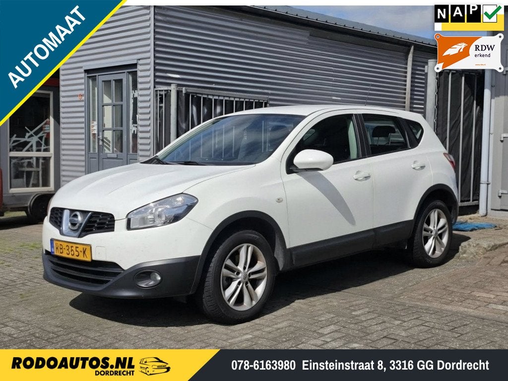 Nissan QASHQAI 1.6 Acenta Automaat VERSN BAK DEFECT!, Auto's, Automaat, Euro 5, Gebruikt, 4 cilinders