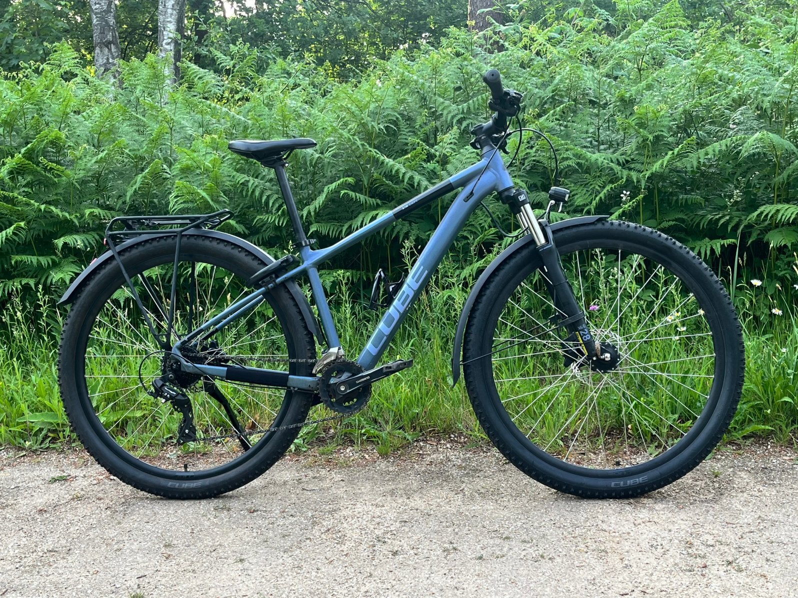 Cube Aim Allroad | 29 inch, Fietsen en Brommers, Hardtail, 49 tot 53 cm, Zo goed als nieuw, Schijfrem