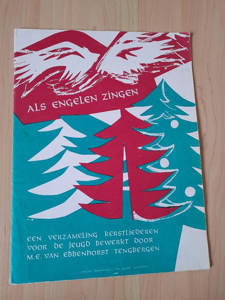 BLADMUZIEK ALS ENGELEN ZINGEN KERSTLIEDEREN Van Ebbenhorst, Ophalen of Verzenden, Gelezen