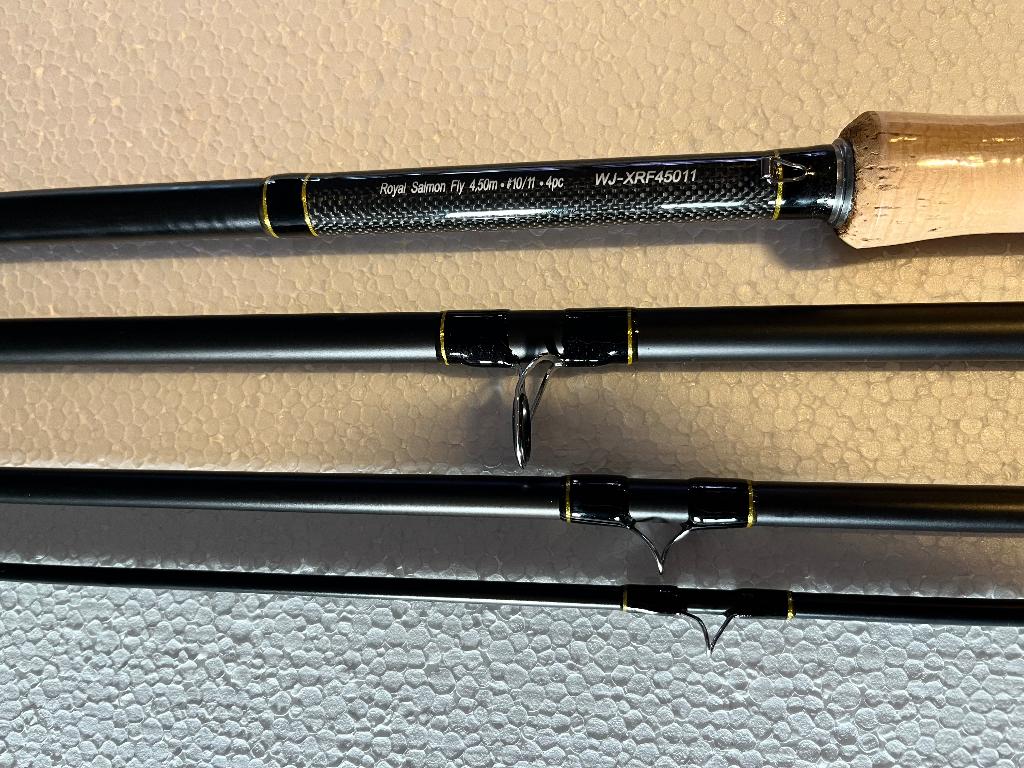 Jaxon Royal Salmon Fly 4,50m, Ophalen, Nieuw, Werphengel