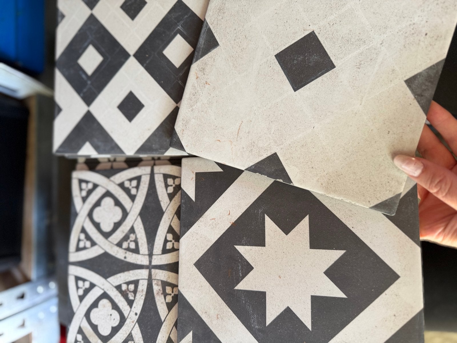 Decoratieve Vloertegels - Diverse Patronen, Keramiek, Nieuw, Ophalen of Verzenden, 20 tot 40 cm