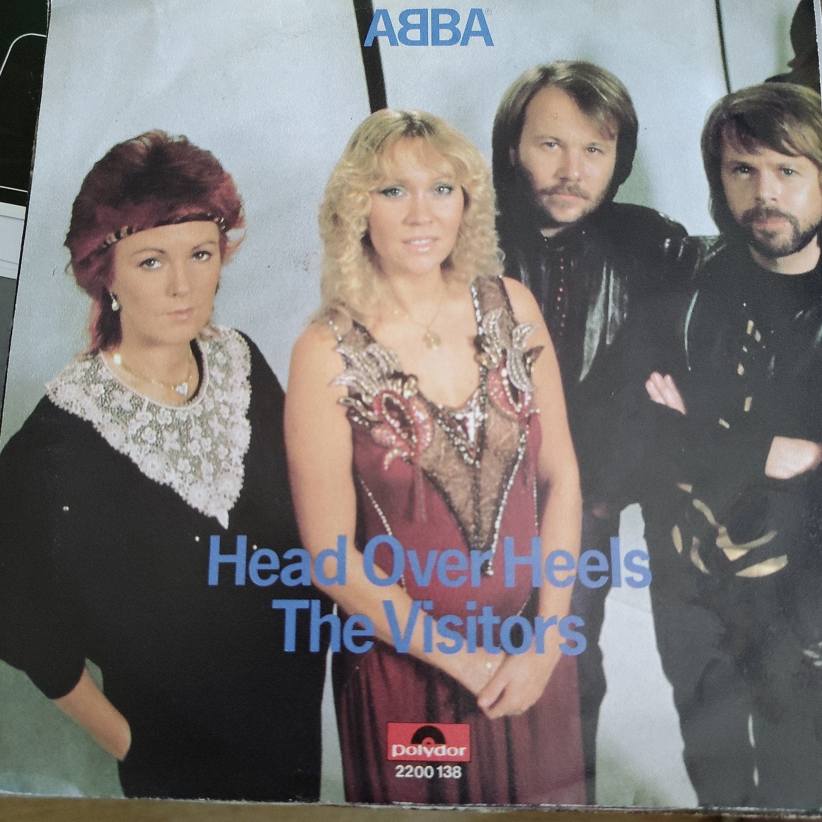 ABBA - Head Over Heels / The Visitors single (Polydor), Ophalen of Verzenden, Gebruikt, 7 inch