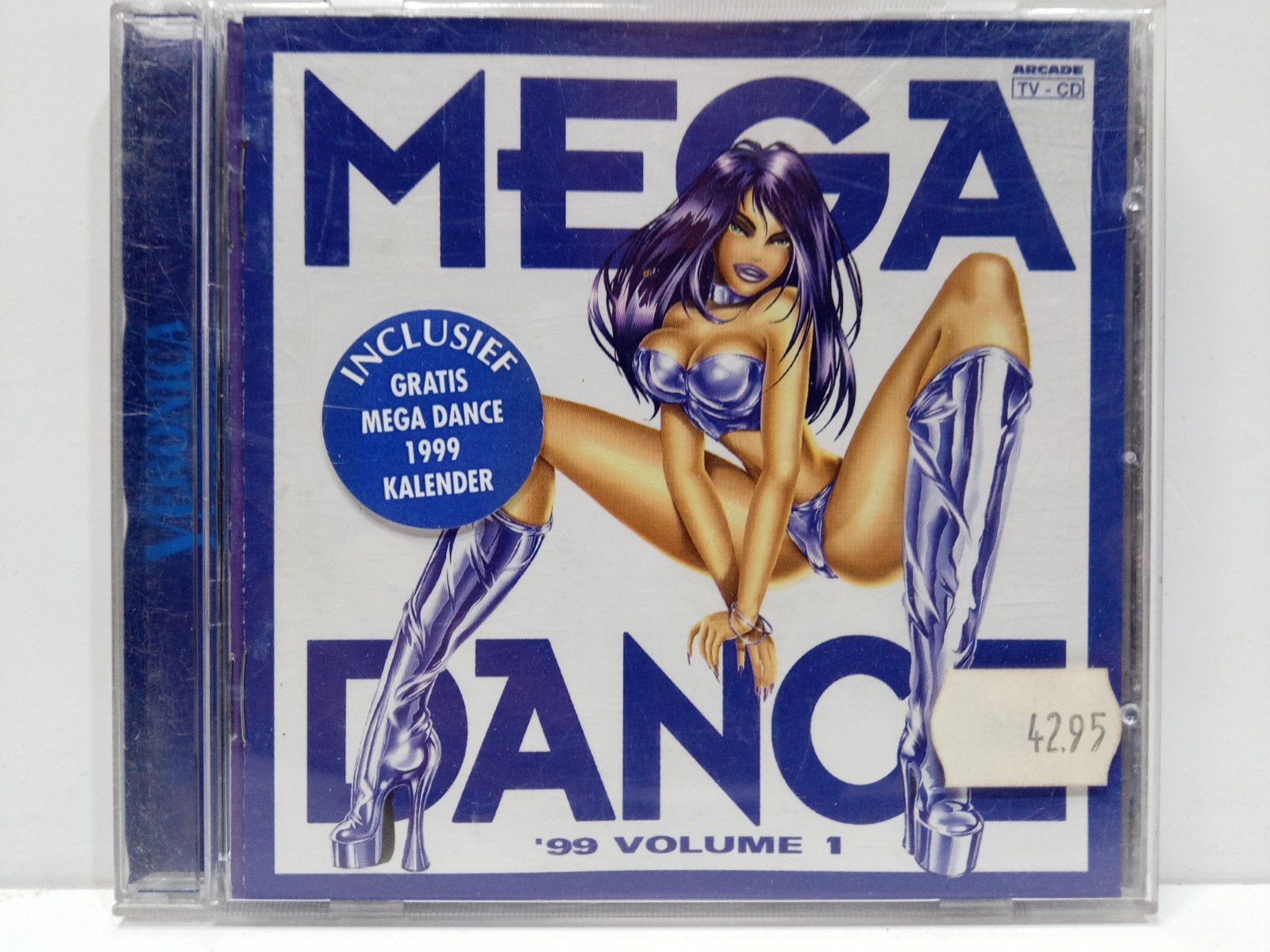 Mega Dance '99 Volume 1 CD + Kalender - Veronica, Cd's en Dvd's, Cd's | Dance en House, Ophalen of Verzenden
