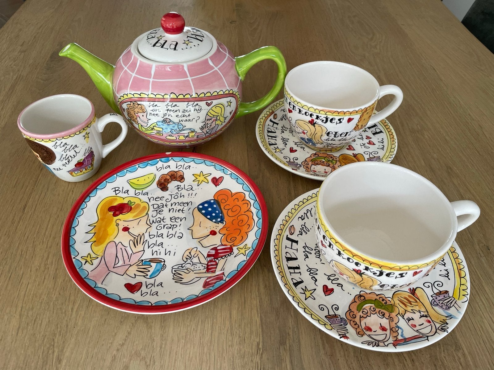 Blond Amsterdam servies, Ophalen, Gebruikt, Keramiek, Theepot