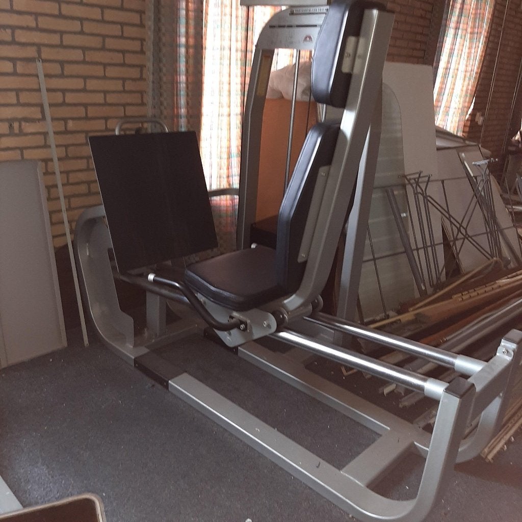Johnson Horizontal Leg Press Krachtstation, Sport en Fitness, Ophalen, Gebruikt, Krachtstation, Metaal