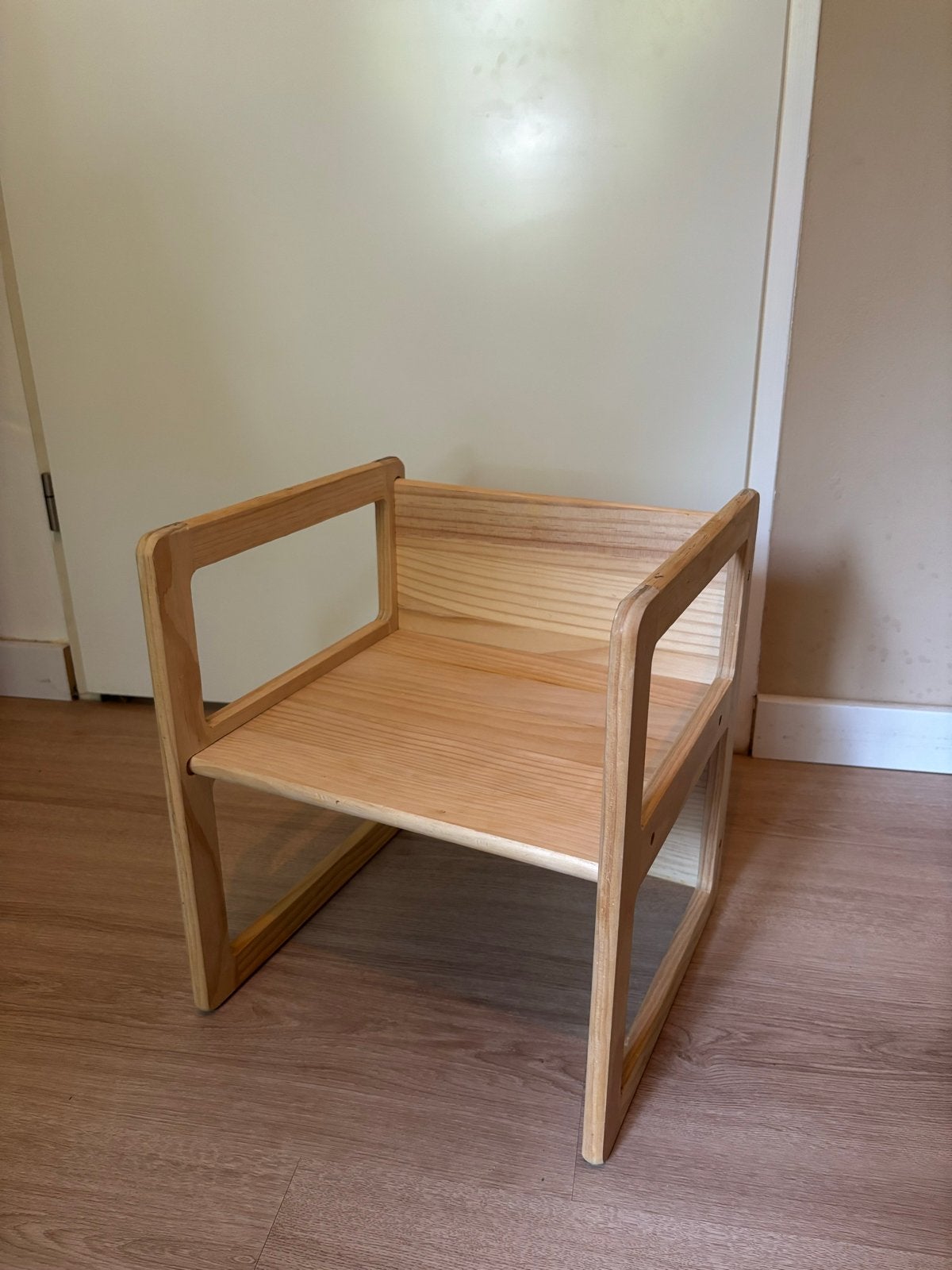 Houten 3-in-1 stoel/tafel voor kinderen, Ophalen, Gebruikt, Tafel(s) en Stoel(en)