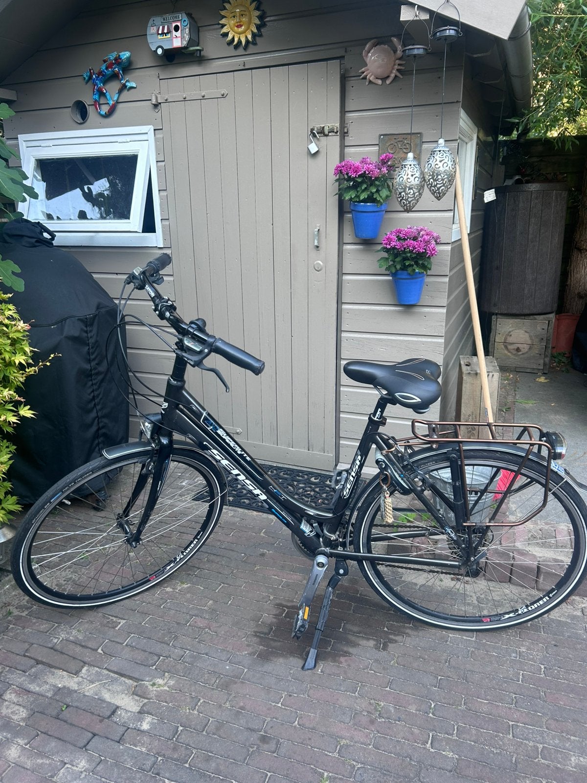 Sensa Superlite damesfiets, Ophalen, Velgrem, Versnellingen, Zo goed als nieuw