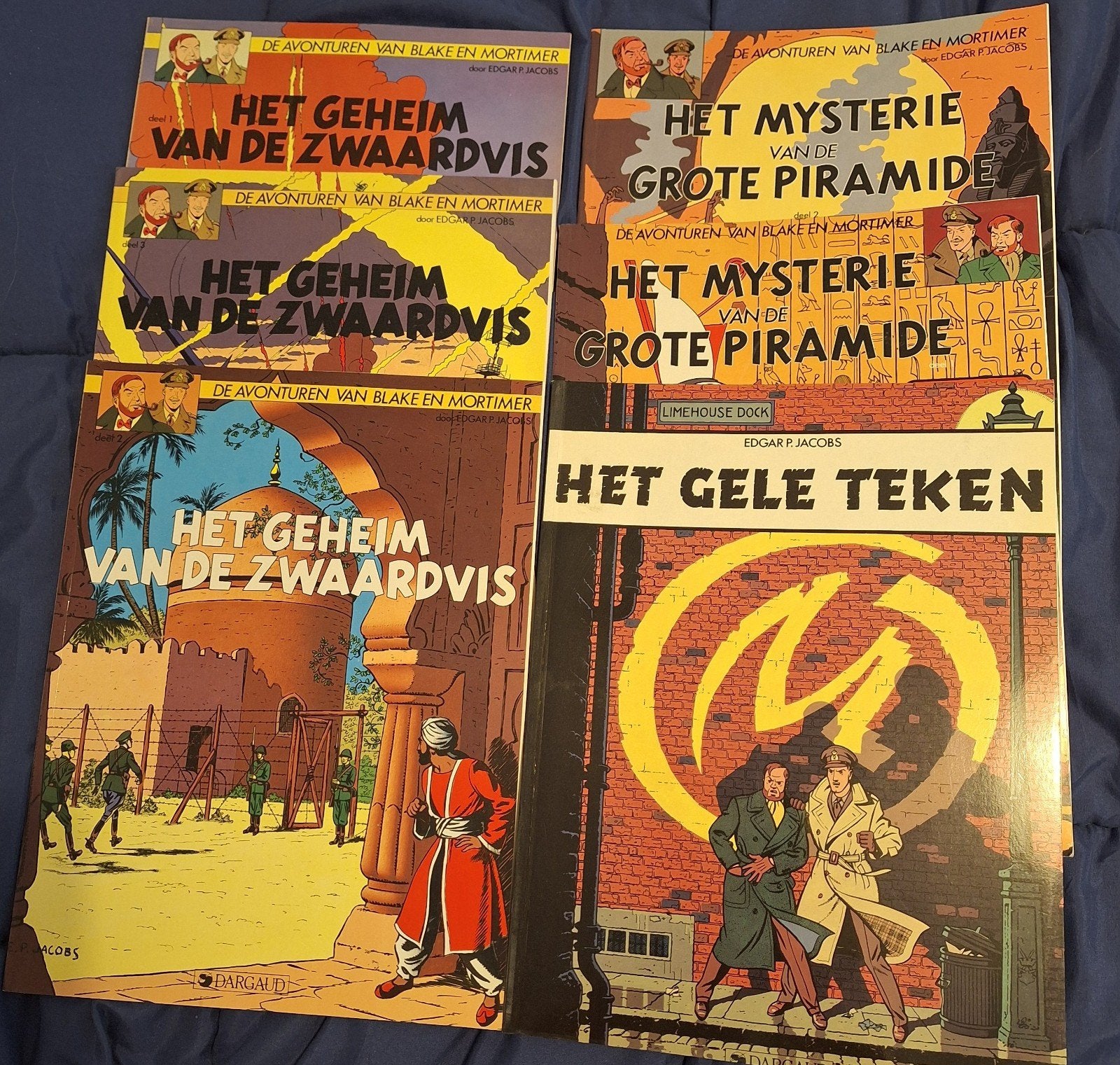 Blake en Mortimer, Complete serie of reeks, Ophalen of Verzenden, Zo goed als nieuw