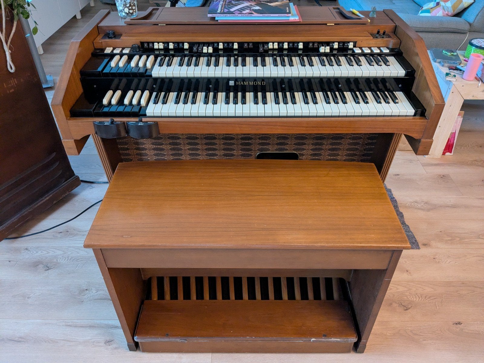 Hammond Orgel A100 - Toonwielorgel + Upgrades, Muziek en Instrumenten, Ophalen, Gebruikt, 2 klavieren, Orgel
