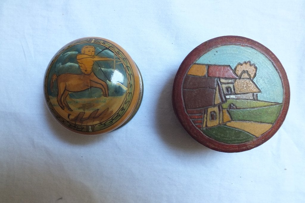 Russische doosjes 2x., Ophalen of Verzenden