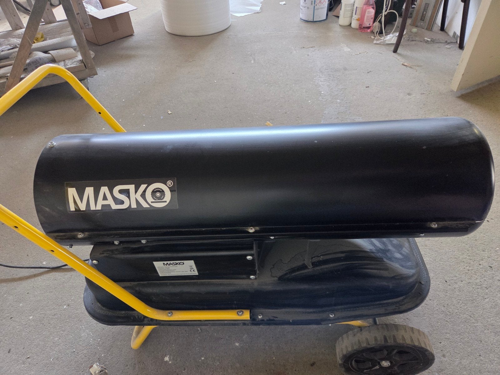 Masko Diesel Heteluchtkanon 30kW met Thermostaat 220V, Doe-het-zelf en Verbouw, Verwarming en Radiatoren, Ophalen, Gebruikt, 800 watt of meer