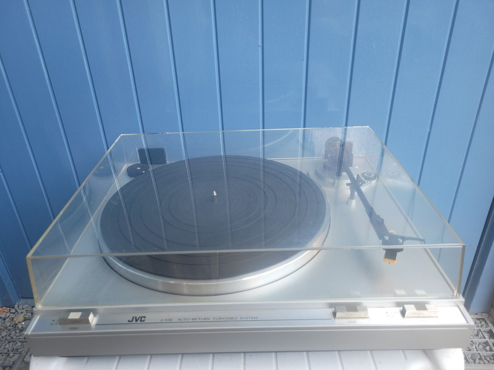 J.V.C.  L - A  10 Automatic return turntable, Ophalen, Zo goed als nieuw, Overige merken