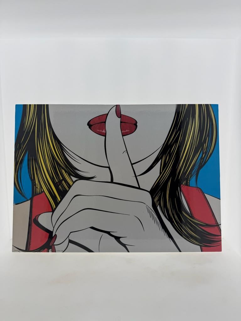 Deborah Azzopardi - Shhh – IKEA Solmyra, Antiek en Kunst, Kunst | Schilderijen | Modern, Ophalen of Verzenden