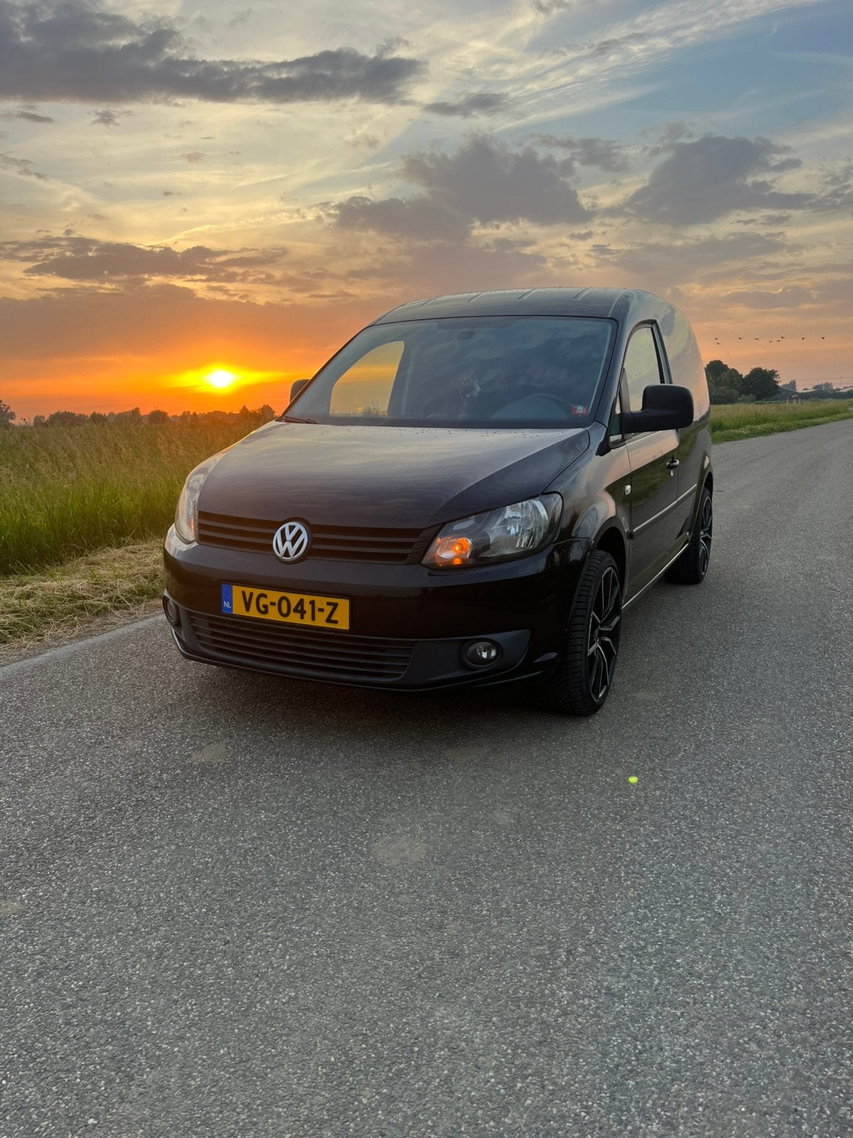 Volkswagen Caddy 1.6 D 55KW 2014, 74 pk, 4 cilinders, Volkswagen, Zwart