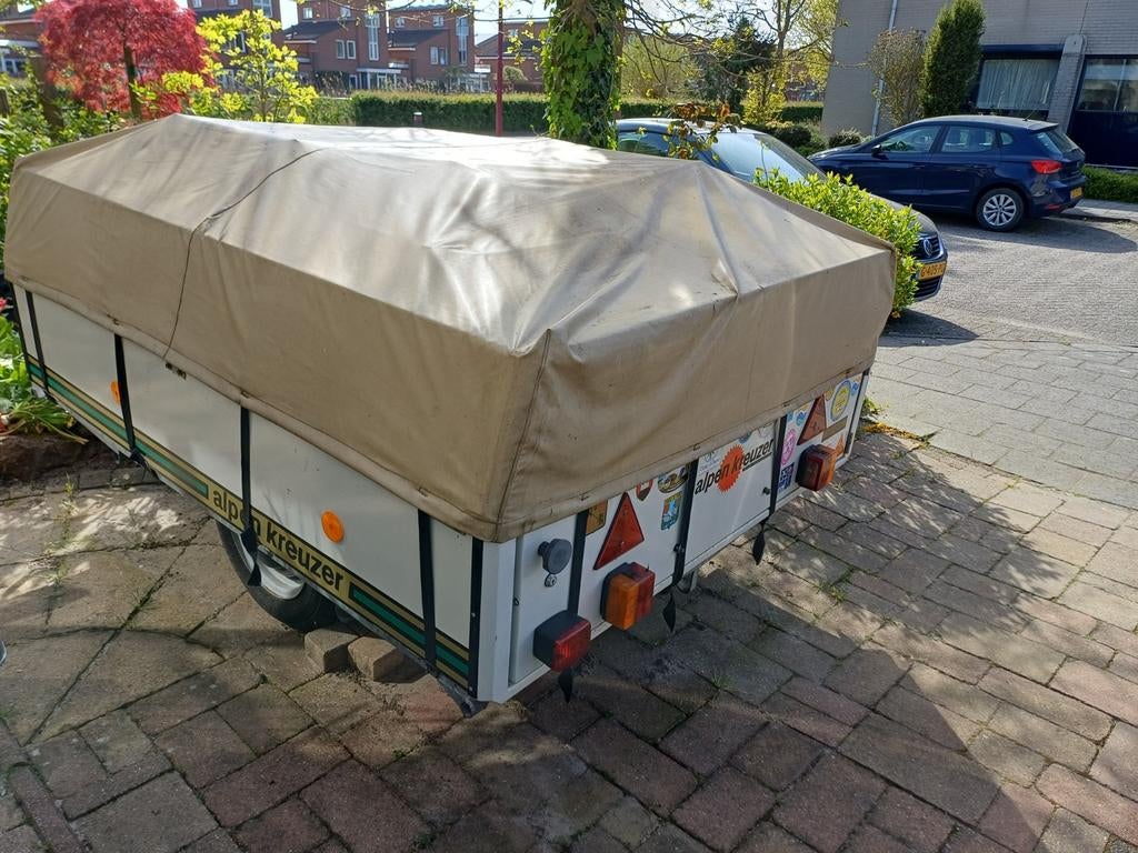 Alpenkreuzer Oerdegelijk, technisch in orde, Ophalen of Verzenden, Gebruikt, Campingkast