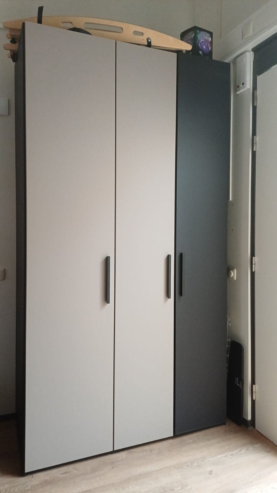 Mooie kleding/linnen kast zgan, Huis en Inrichting, Kasten | Kledingkasten, Ophalen, Zo goed als nieuw, 50 tot 75 cm, 150 tot 200 cm